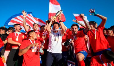 Deportes Linares se coronó campeón invicto de 3ra División y goleó en casa. ¡Felicitaciones!